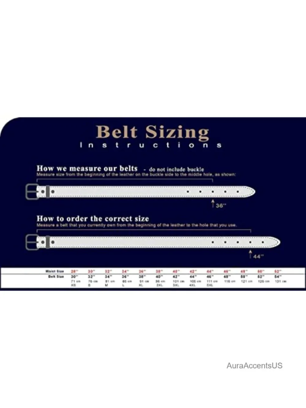 Western Cowboy Full Grain Leather Belt 1.5